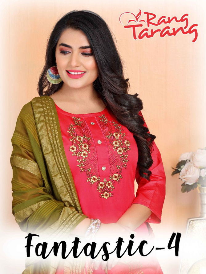 Rang Tarang Fantastic 4 Fancy Designer Festive Wear Ready Made Collection